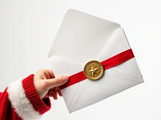 Official Santa good list letter with gold star seal and red ribbon. Create personalized behavior recognition letters with Magic Letter Box.