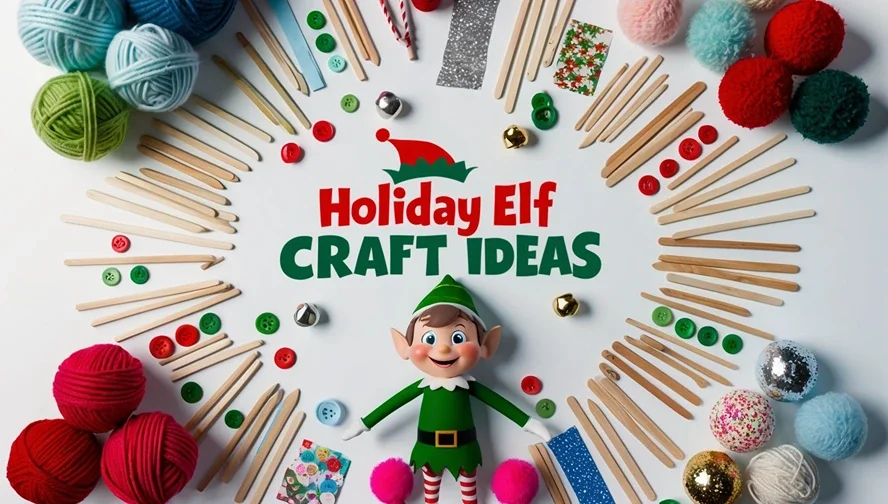 Holiday Elf Craft Generator: 30+ DIY Ideas from Household Items