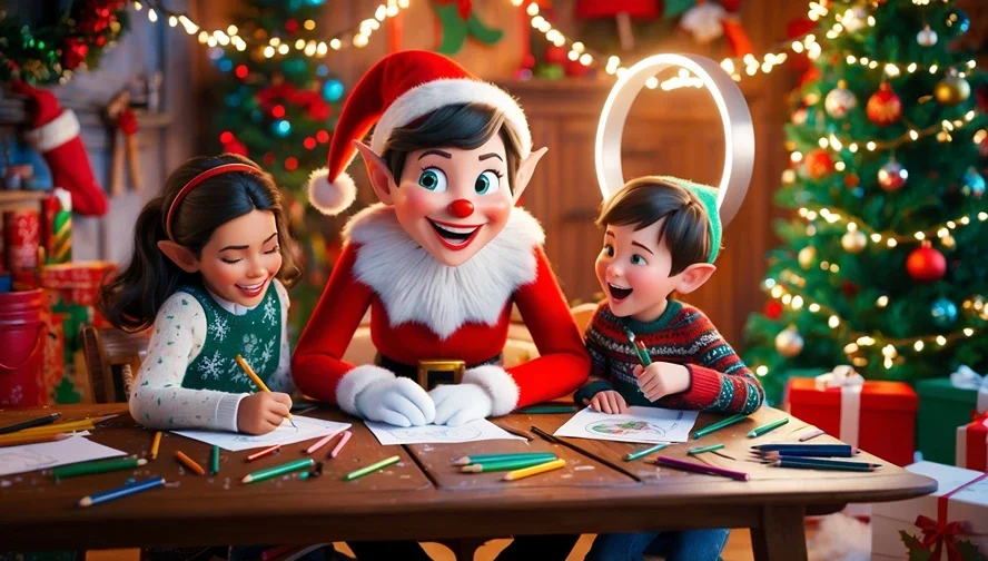 Magical Holiday Elf Coloring Pages: Family Fun 2026